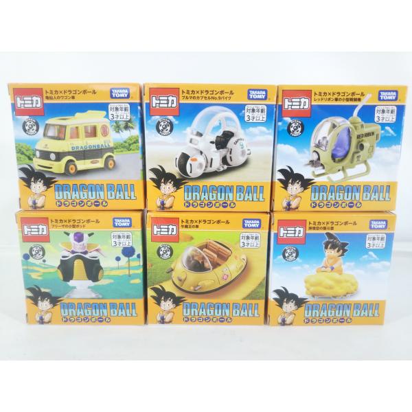 タカラトミー ドリームトミカ トミカ×ドラゴンボール 全6種セット