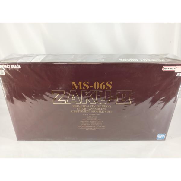 BANDAI バンダイ PG 機動戦士ガンダム MS-06S シャア専用ザク2 1/60 プラモデル