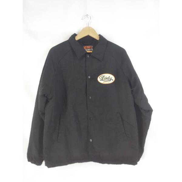 AT-DIRTY アットダーティー コーチジャケット 裏ボア ブラック Sサイズ