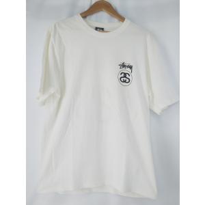 STUSSY STOCK LINK ステューシー スチューシー ストックリンク 背面デカロゴ 半袖Tシャツ Mサイズ