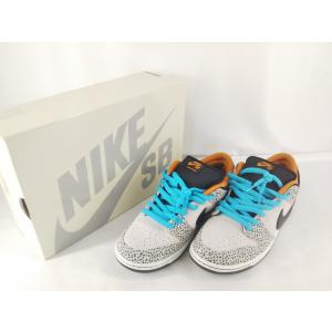 NIKE◇SB DUNK LOW PRO_SB ダンク ロー プロ/28cm/GRY/多少ヨゴレ