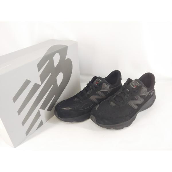 希少サイズ/NewBalance トリプルブラックUSA製 ニューバランス U990BB6  スニー...