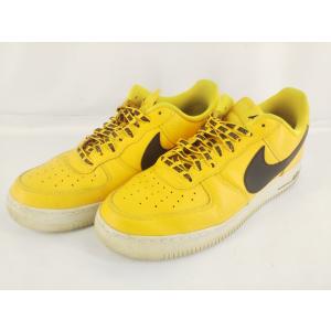NIKE AIR FORCE 1 07 LV8 NBA PACK LOVE FOR THE 1 ナイキ エアフォース1 イエロー ブラック 黄 × 黒 28.5 cm