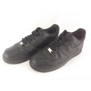 中古 NIKE AIR FORCE 1 Low '07 Black Black CW2288-001 27.5cm ナイキ エアフォース 黒