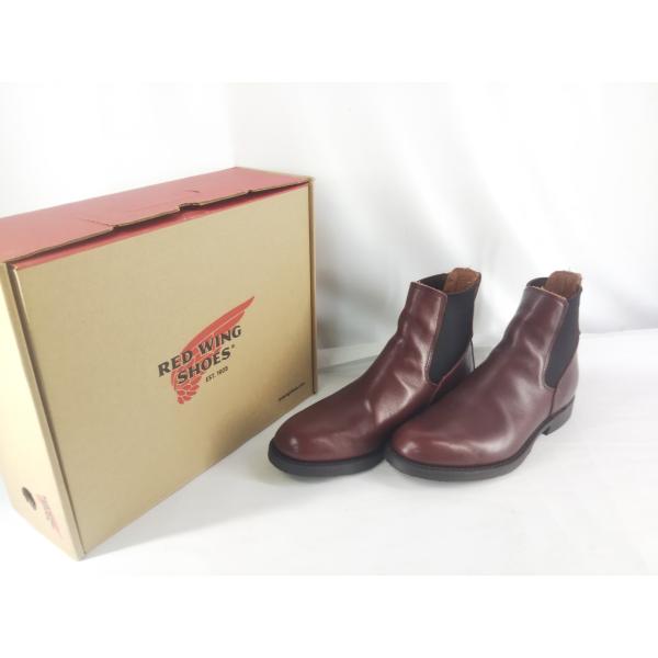 REDWING レッドウィング 9077 ミルワン  ブラックチェリー フェザーストーン サイドゴア...