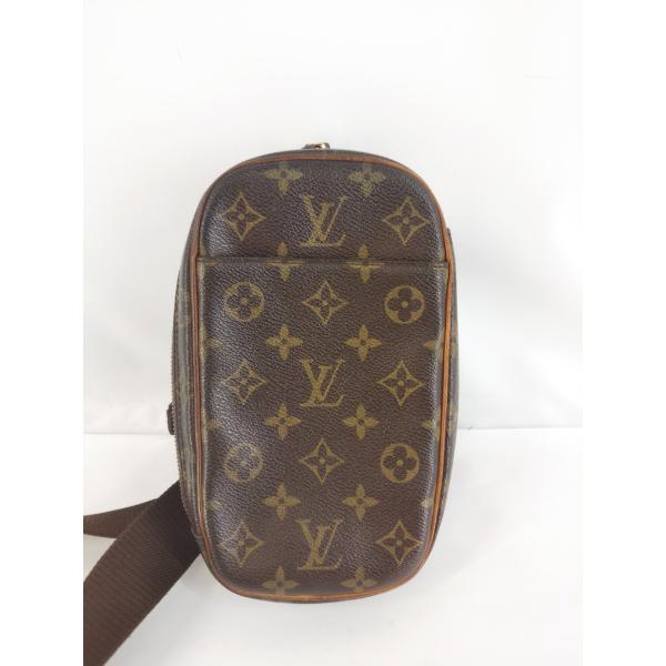 LOUIS VUITTON ルイ・ヴィトン モノグラム ポシェット・ガンジュ ボディバッグ M518...