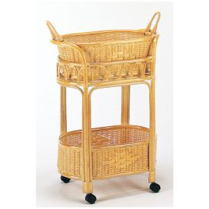 イケア（IKEA） IKEA - - LUBBAN -ルッバン- ワゴンテーブル 籐