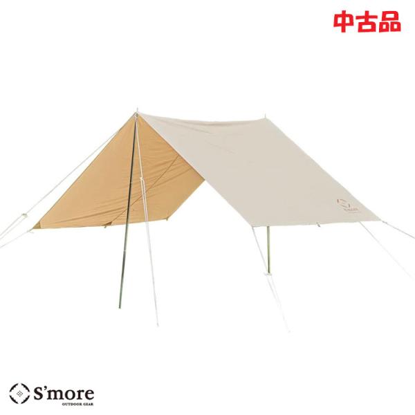 中古 良品 S'more ポリコットンタープ Tarppi R-400 ベージュ SMOrsT005...