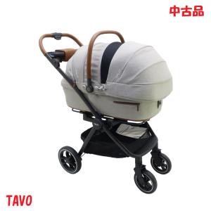 中古 美品 TAVO ペットカート Maeve+Roscoeミディアムリジット 2023年製 メルル×コニャック ※パーツ不足※