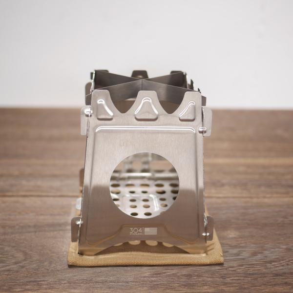 Uberleben ウーバーリーベン Stoker Flatpack Stove stainless...
