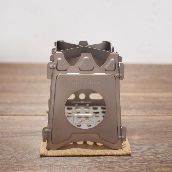 Uberleben ウーバーリーベン Stoker Flatpack Stove titanium ...