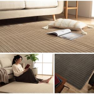 触り心地抜群!! なめらか肌触り 低反発ラグ ...の詳細画像1