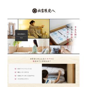 除湿の定番 炭八 押入れ用 3コセット 出雲カ...の詳細画像1