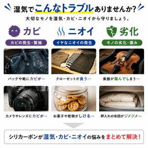 乾燥剤 食品用 シリカゲル シリカーボン 5g...の詳細画像3