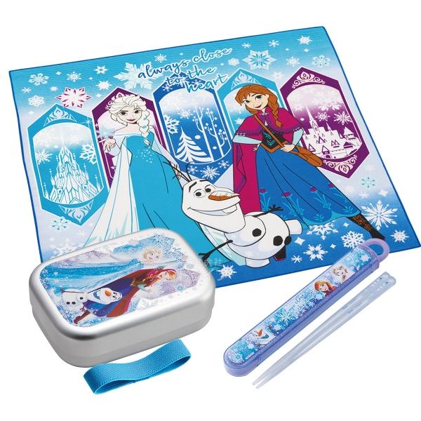 アナと雪の女王 25 アルミお弁当箱 370ml 箸＆箸箱 ランチクロスセット