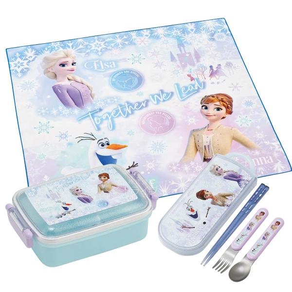 アナと雪の女王 26 角型お弁当箱 450ml トリオ ランチクロスセット