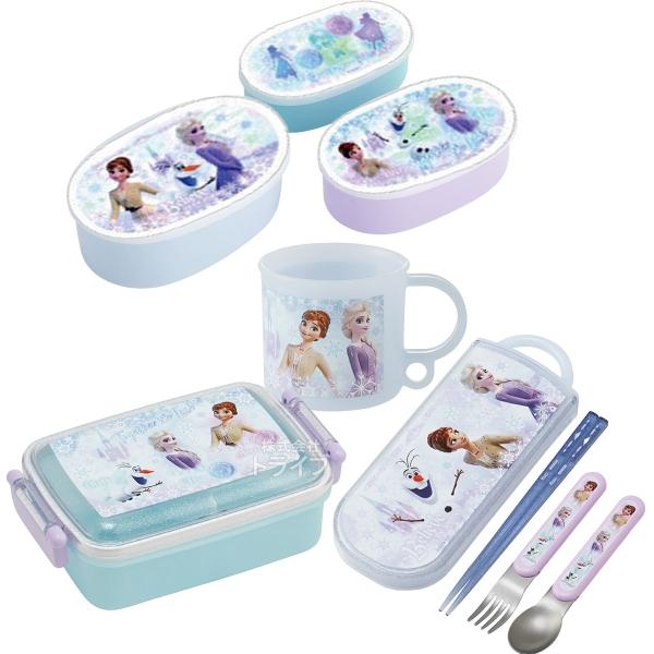 アナと雪の女王 26 お買得４点セット 角型お弁当箱 450ml トリオ コップ シール容器３個入セ...