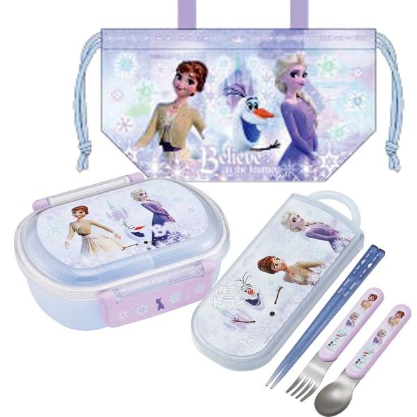 2月下旬入荷予定 アナと雪の女王 26 お弁当箱 中子付 360ml トリオ 巾着セット