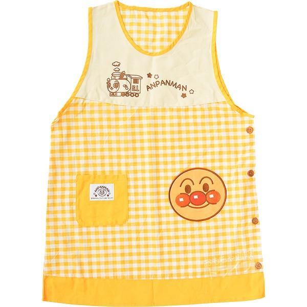 アンパンマン 大人かぶりエプロン イエロー 02920-47 ネコポス対応品