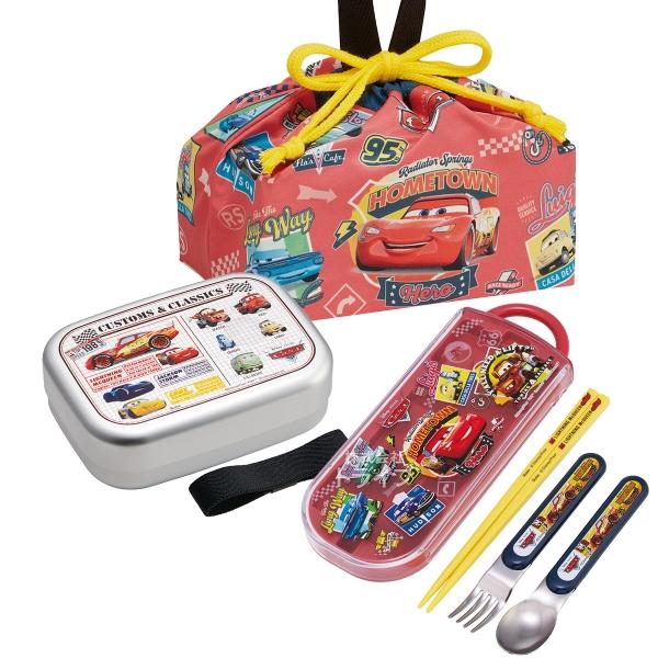 カーズ 26 アルミお弁当箱 370ml トリオ 巾着セット
