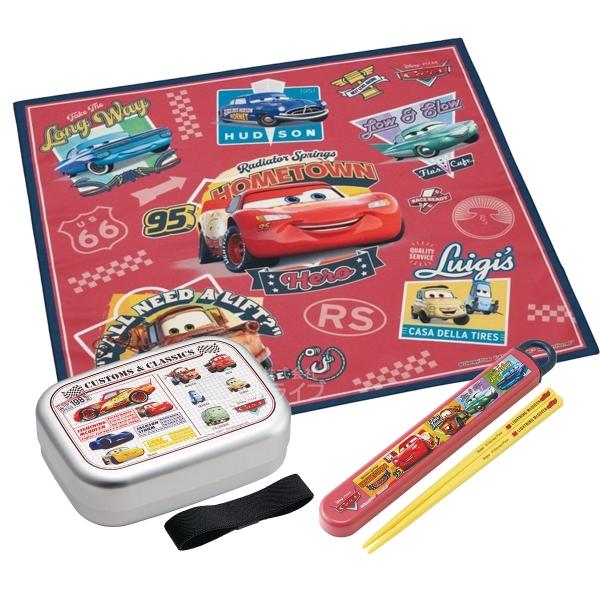 カーズ 26 アルミお弁当箱 370ml 箸＆箸箱 ランチクロスセット