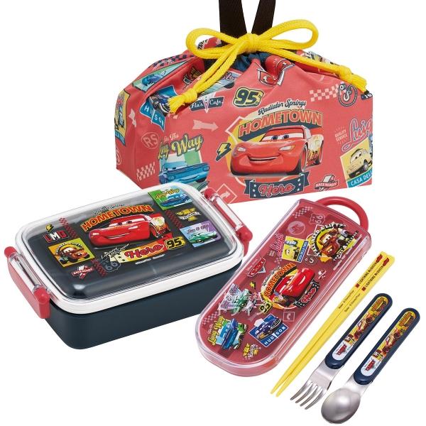 カーズ 26 角型お弁当箱 450ml トリオ 巾着セット
