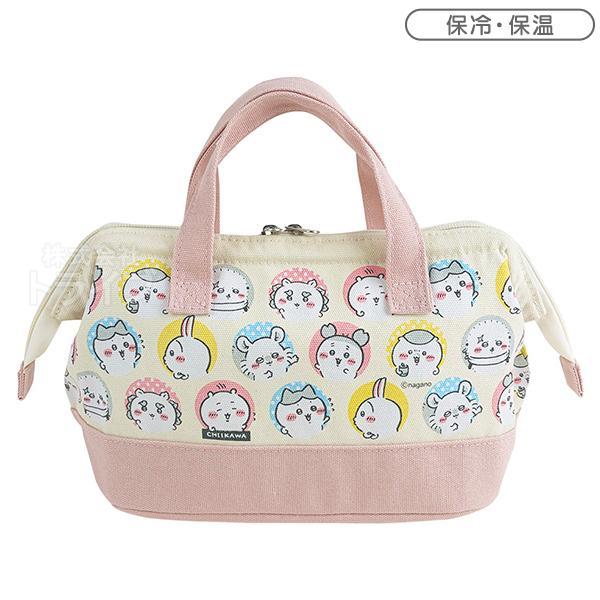 ちいかわ 26 ピンク 保冷 ランチバッグ がま口タイプ TB-18 152795 ネコポス対応品