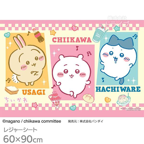 ちいかわ レジャーシートS 90×60cm ネコポス対応品 050508