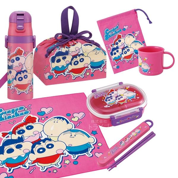 クレヨンしんちゃん 25 お買得７点セット 抗菌 お弁当箱 中子付 360ml 箸＆箸箱 巾着 ラン...