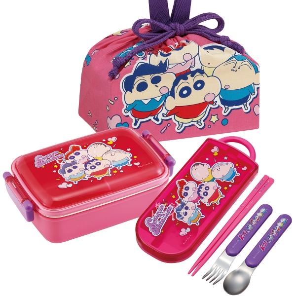 クレヨンしんちゃん 25 抗菌 角型お弁当箱 450ml トリオ 巾着セット