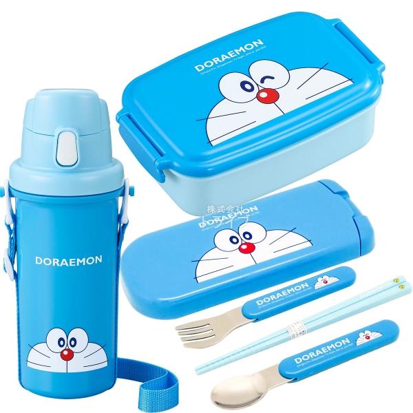 ドラえもん 角型お弁当箱 500ml トリオ プラ水筒 600ml セット