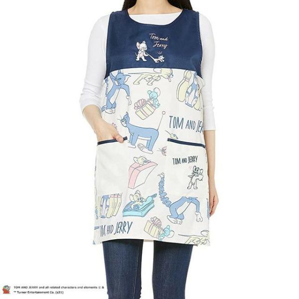 エプロン 割烹着 トムとジェリー ファニーファニー  ネコポス対応品 768183