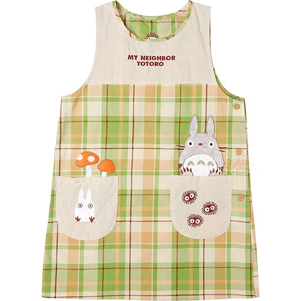 1月上旬入荷予定 エプロン 割烹着 となりのトトロ トトロたちときのこ  ネコポス対応品 69203...