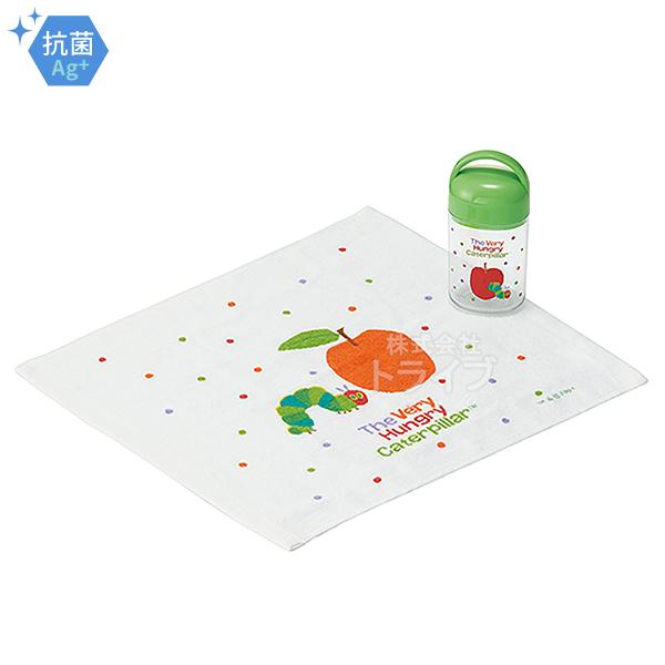 はらぺこあおむし 抗菌 ケース付 おしぼり OA5AG 588112  置配対応