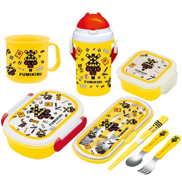 FUMIKIRI お買得５点セット お弁当箱 中子付 トリオ デザートケース コップ ストロー付ボト...
