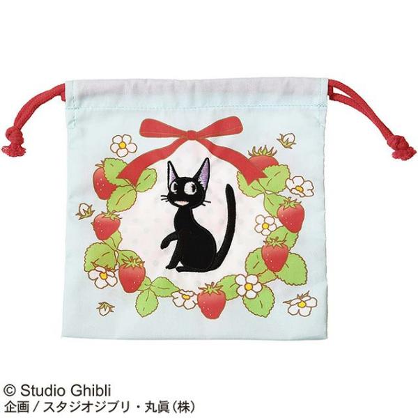 巾着 Ｓ コップ袋 魔女の宅急便 ストロベリーリース ネコポス対応品 724356
