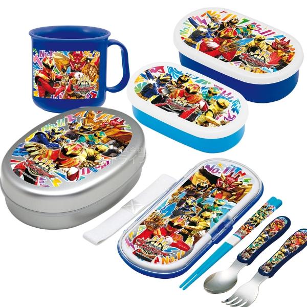 ナンバーワン戦隊ゴジュウジャー お買得４点セット アルミお弁当箱 トリオ シール容器2P コップ
