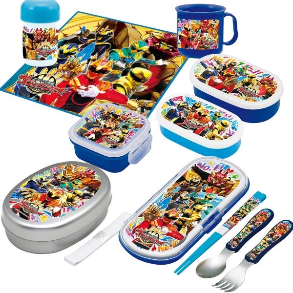 ナンバーワン戦隊ゴジュウジャー お買得６点セット 抗菌 アルミお弁当箱 350ml トリオ コップ ...