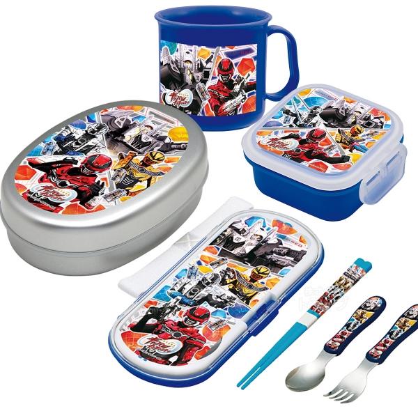 超宇宙刑事ギャバン インフィニティ お買得４点セット アルミお弁当箱 トリオ デザートケース コップ