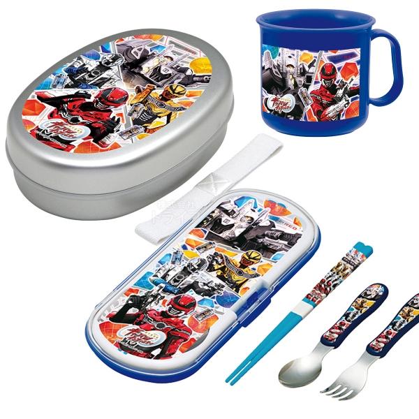 超宇宙刑事ギャバン インフィニティ アルミお弁当箱 350ml トリオ コップセット