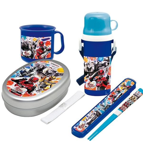 超宇宙刑事ギャバン インフィニティ お買得４点セット アルミお弁当箱 箸＆箸箱 コップ 直飲み2WA...