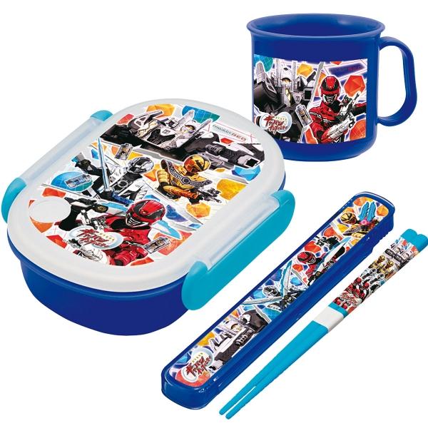 超宇宙刑事ギャバン インフィニティ 抗菌 お弁当箱 中子付 350ml 箸＆箸箱 コップセット