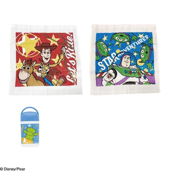 [特価50％OFF]ケース付き ハンドタオル 2絵柄組 トイストーリー スタースペース899665 ...