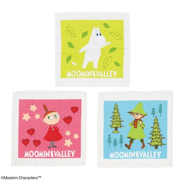 ハンドタオル 3絵柄組 ムーミン カラフルライク 432107 置配対応