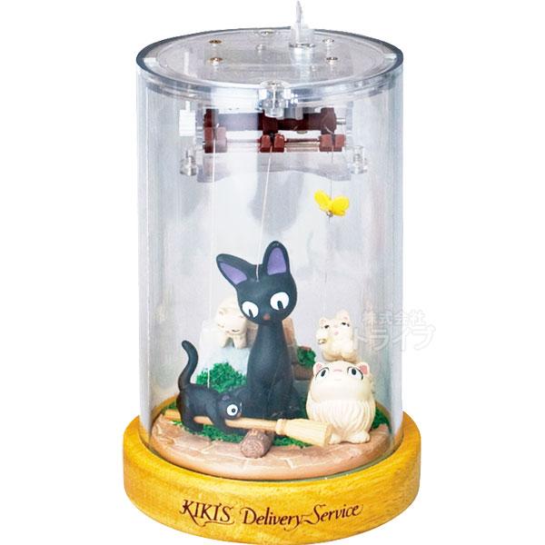 あやつりオルゴール ジジ 魔女の宅急便 405053 黒猫