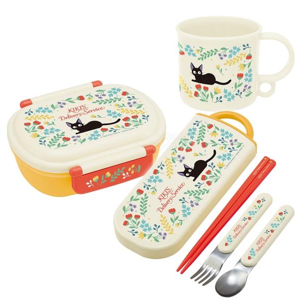 魔女の宅急便 抗菌 お弁当箱 中子付 360ml トリオ コップセット