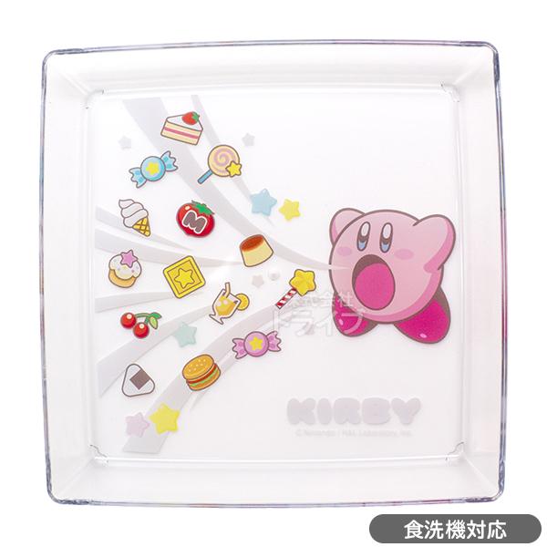 [特価50％OFF]星のカービィ クリアプレート 角型 12cm PTC-120S ネコポス対応品 ...