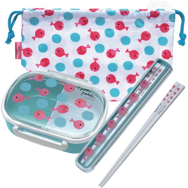 きんぎょがにげた お弁当箱 中子付 360ml 箸＆箸箱 巾着セット