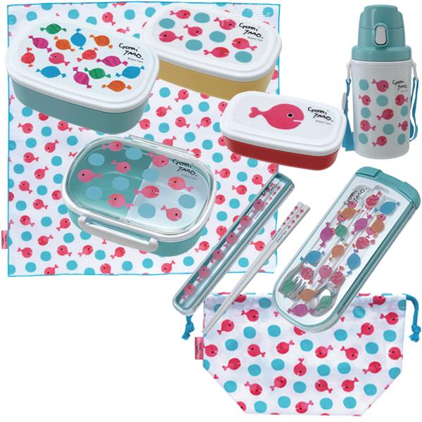 送料無料 きんぎょがにげた ランチグッズ お買得セット 3Pランチボックス お弁当箱 360ml ト...