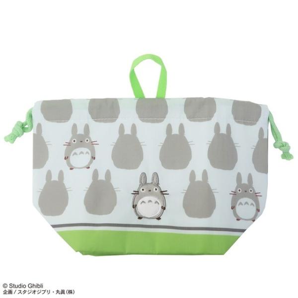 ランチ巾着 アルミ付き となりのトトロ 大トトロシルエット  ネコポス対応品 767964
